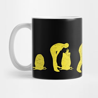 Evolution Alien Mug